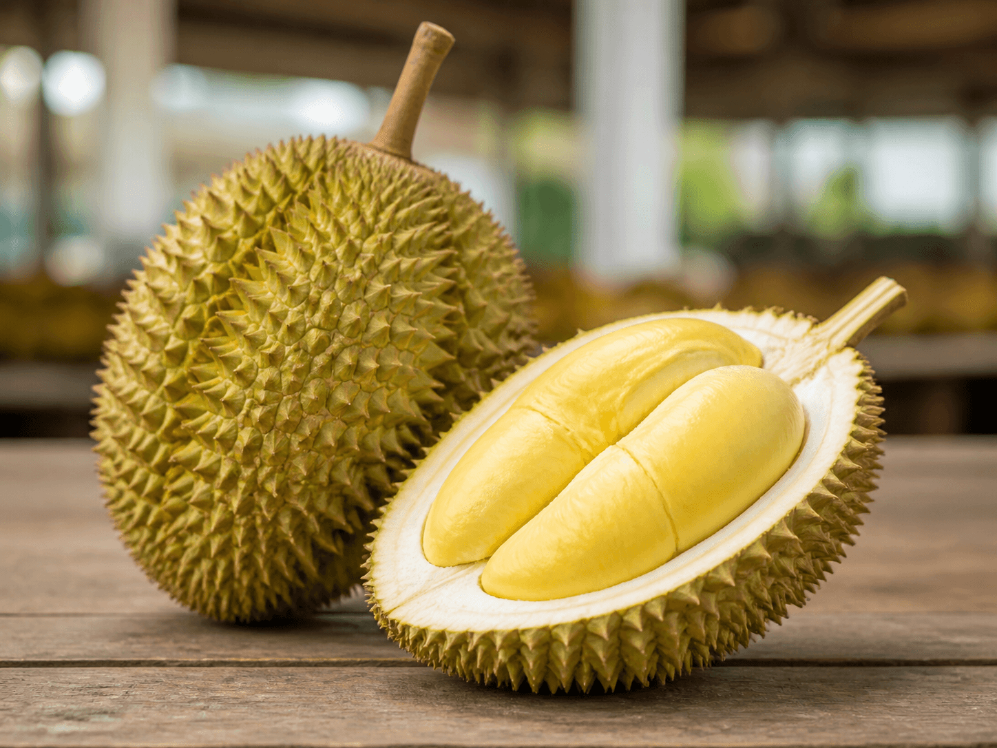Fresh produce imagery for Durian