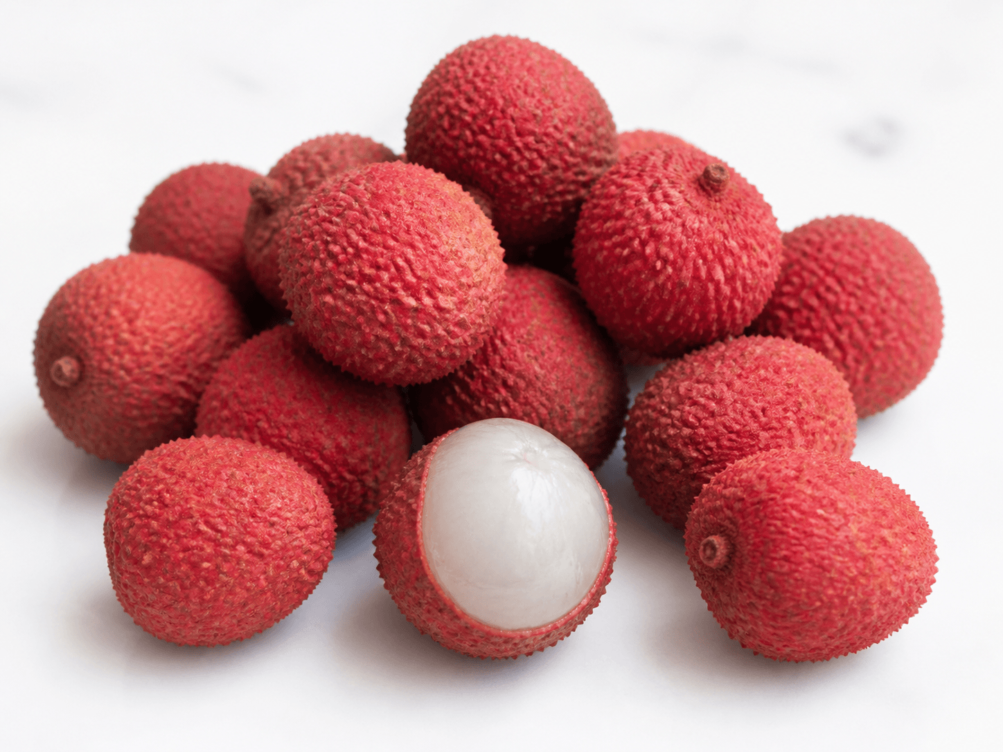 Fresh produce imagery for Lychee